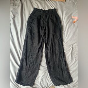 H&M Black Chinos Classic Fit